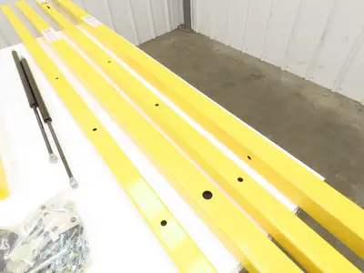 PS Industries ESG-120-PCY EdgeSafe Smart Safety Gate 108"-132" Width Yellow