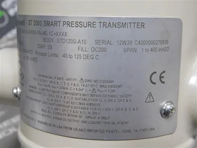 USED HONEYWELL STD120-E1A-00000-AN,ME,1C+XXXX