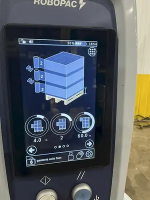 2023 ROBOPAC ROBOT MODEL #S7 PVS PORTABLE SHRINK WRAPPER MACHINE: YOBRO #25236