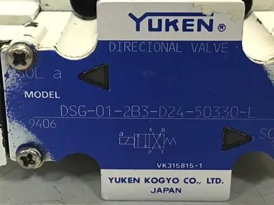 USED YUKEN DSG-01-2B3-D24-50330-L
