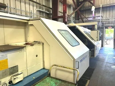 Used 1999 HANKOOK PROTURN 60B × 4000 CNC Lathes Illinois US | Bridgeline Machinery Corp. #1342720