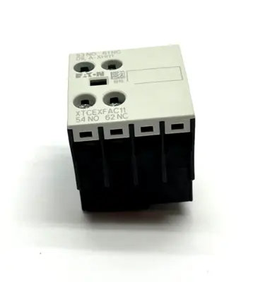 NEW EATON MOTOR CONTROL AUXILIARY CONTACT XTCEXFAC11