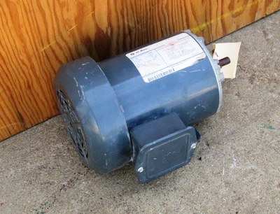 1/6 HP GE Electric Motor, Single Phase, 1140 rpm