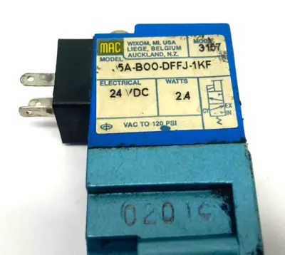 Used MAC Valves 35A-B00-DFFJ-1KF Pump & Valve Parts Michigan US | Maverick Industrial Sales #1487636