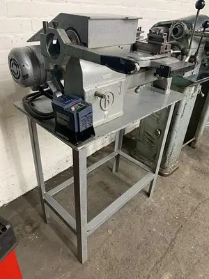 5999-440 Benzinger Inside Turning Horizontal Ring Lathe with Precision Radius Attachment & Lever Operated Cross Slide