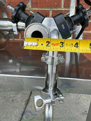 Stainless Steel  CIP Cart w/ Fristam FPX721-140 Centrifugal Pump, 1 HP