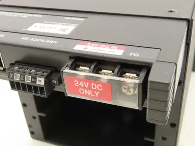 Keyence TR-H500 Operator Control Panel Temp & Data Logger 24VDC Input LCD Screen