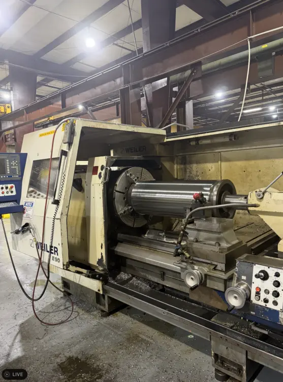 Used 2006 WEILER E90 CNC Lathes Ohio US | Toolquip, Inc. #722571