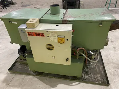 MARCOH BARREL TYPE HEATED PARTS TUMBLER & WASHER: STOCK #20514