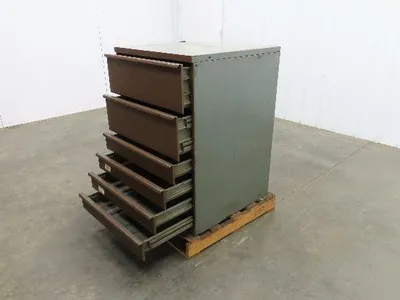 Ray Myers Product Tool Cabinet 6 Drawers 27.5x29x40" Lista Stanley Vidmar