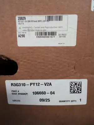 Used ebm-papst MTRand Centrifugal Fans US | Infinity wholesale & Supply LLC #1305861