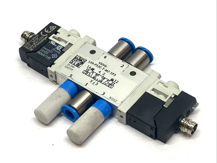Used FESTO CLOSED SOLENOID VALVE 24VDC 574223 Solenoid Valves | Maverick Industrial Sales #1105733