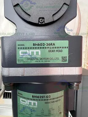 Stainless Steel Overhead 8" Stirrer w/ Lenze Inverter Drive, OM Motor, Gear Head