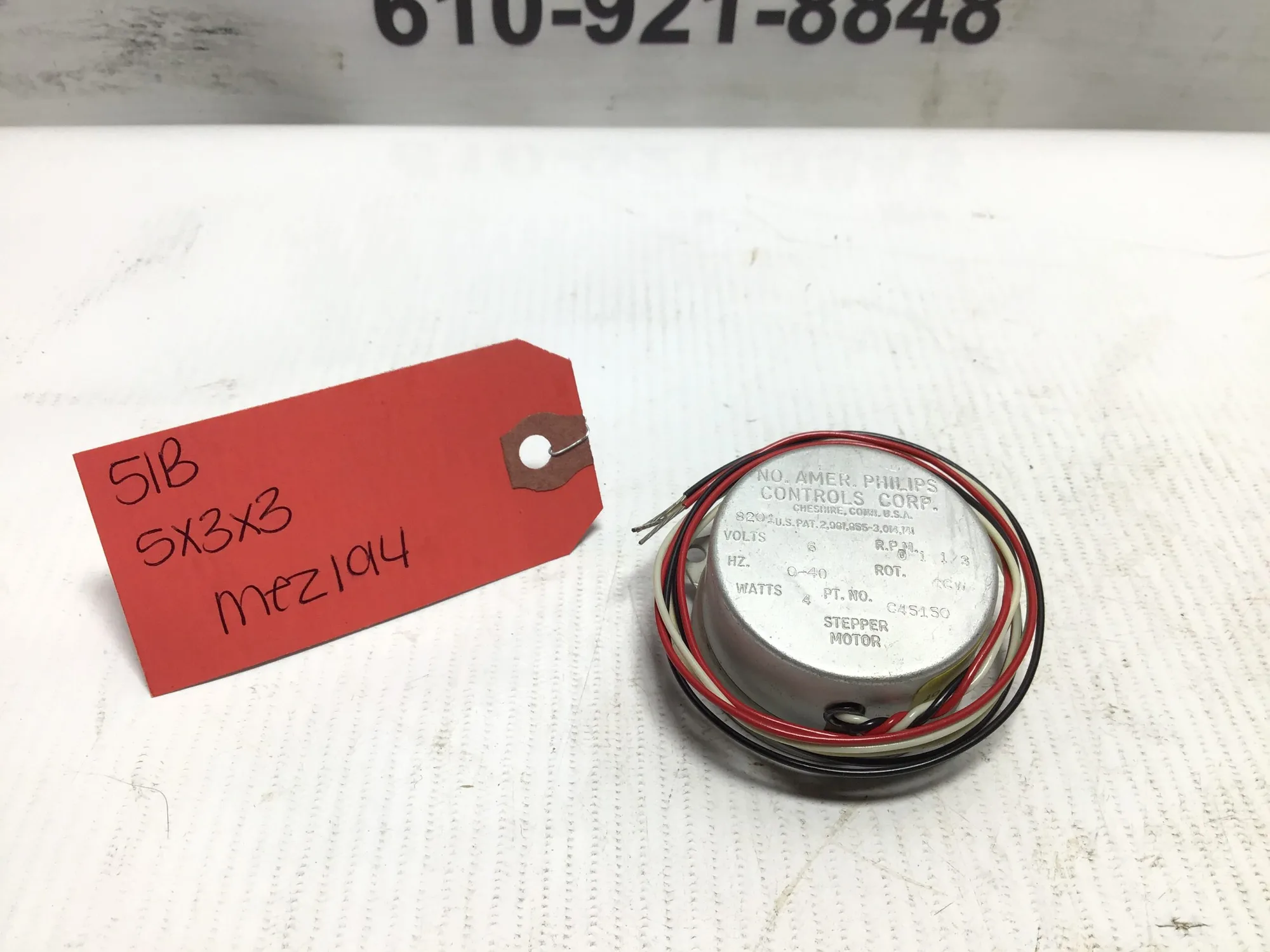 Stepper Motor 6V 4W 0-40Hz