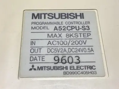 USED MITSUBISHI A52CPU-S3
