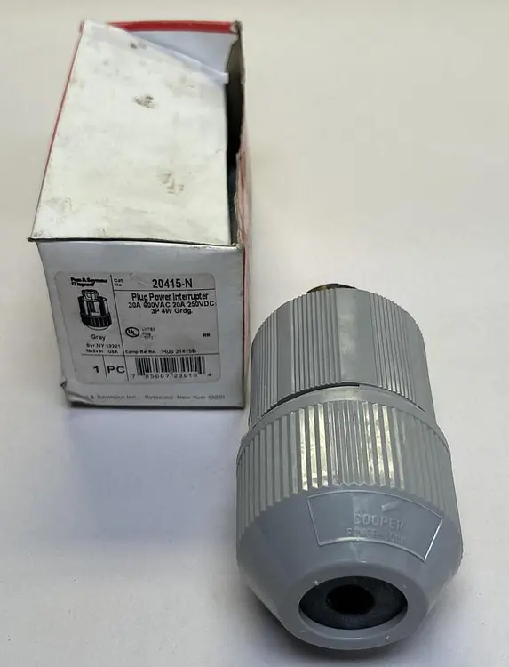 New | in-Stock PASS & SEYMOUR 20415-N Miscellaneous Equipment (Electrical & Power) Ohio US | Surplus Asset Holdings #1237344