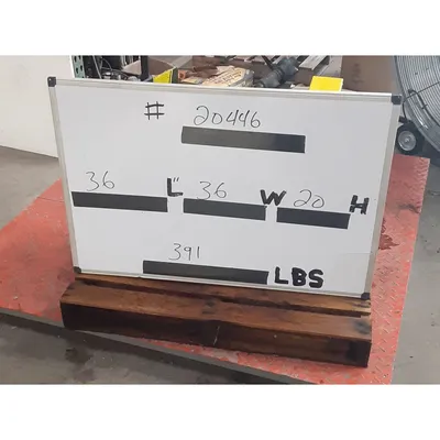 Used 10" Semco, Inc. Carbon Steel Rotary Airlock Valve