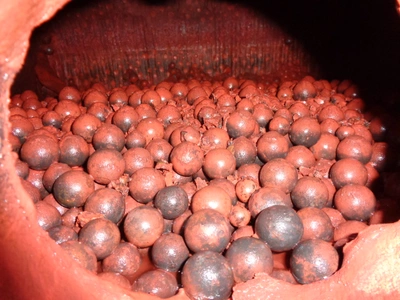 Linatex Rubber Ball Mill 600 Dia X 760Mm