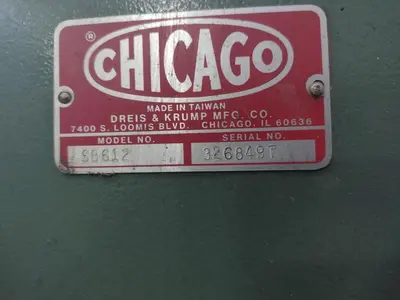 USED CHICAGO DREIS & KRUMP SB612