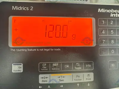 Used MINEBEA INTEC CAPS1U-20CC-LU STAINLESS STEEL SCALE 10X10 W/ MIS2UR-V2, 30 LBS Scales California US | Equipment Lab #1394834