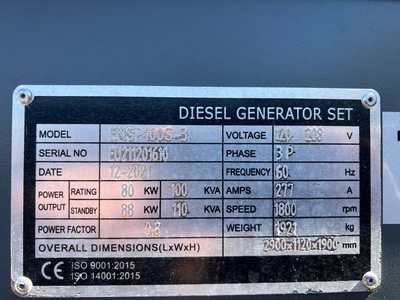 2021 PERKINS UTP 80-P3 Diesel Generators | Power Generation Enterprises (30)