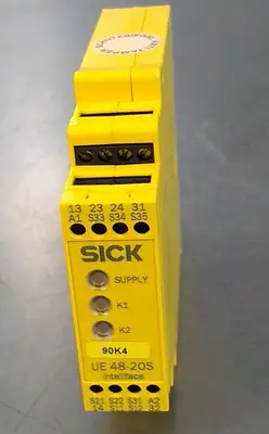 Used SICK UE48-20S2D2 Safety Relay, Fixed Screw Term, 24VDC Relays & Switches | Palmetto Automation #1156096