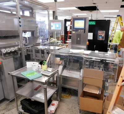 USED IWKA TUBE FILLING LINE TFS-80-2
