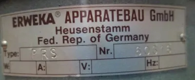 ERWEKA AMD/EX Lab & Pilot Equipment | Perry Equipment (11)