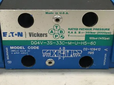 USED VICKERS DG4V-3S-33C-M-U-H5-60