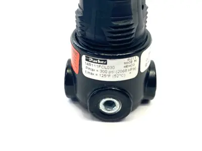 Used Parker Pneumatic Regulator 1/4" NPT Ports 300psi Max Pressure Air Pressure Regulators Michigan US | Maverick Industrial Sales #1389795