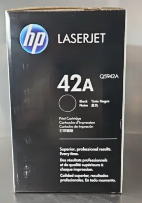 HP LaserJet Q5942A Black Print Cartridge (BIN364)