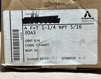 NEW Armstrong 30A5