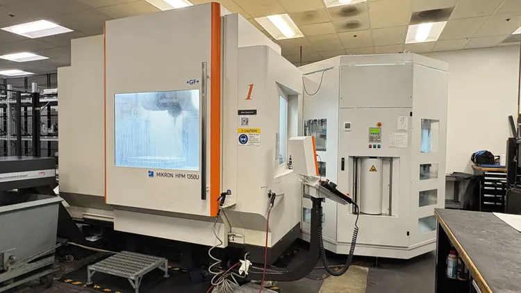 Used 2015 +GF+ MIKRON HPM 1350U Vertical Machining Centers (5-Axis or More) California US | Machinery Network #1425788