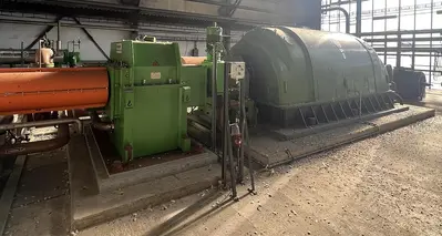 USED ŠKODA STEAM TURBINE