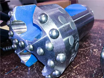 New | in-Stock TRIDENT SUPREME 6" FLAT FACE CARBIDE BUTTON CABLE TOOL DRILL BIT Drills Pennsylvania US | East West Machinery & Drilling #1417749
