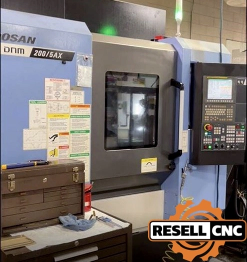 Used 2015 Doosan DNM200/5AX Vertical Machining Centers (5-Axis or More) Florida US | Resell CNC #206855