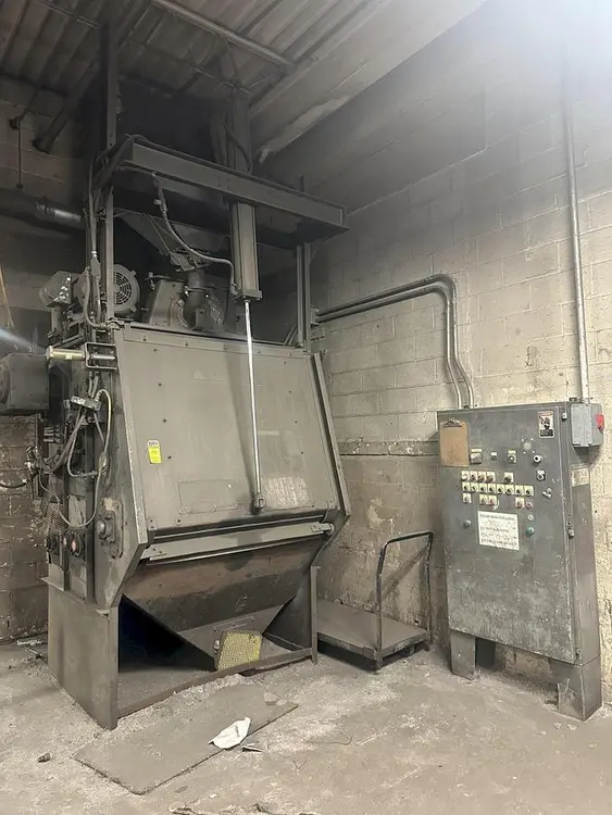 Used 1985 WHEELABRATOR TBR 12 Tumble Shot Blaster (Tumblast) Pennsylvania US | Shot Blasting Equipment #235515