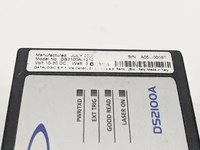 DS2100A-1210 | Datalogic  Stationary Laser Barcode Scanner - For parts or not working
