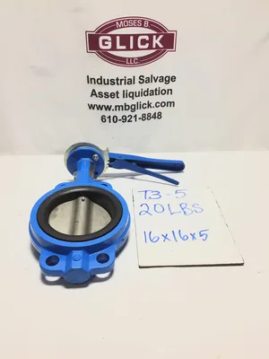 Mueller 090207-8-1 5″ Steam Specialty Butterfly Valve