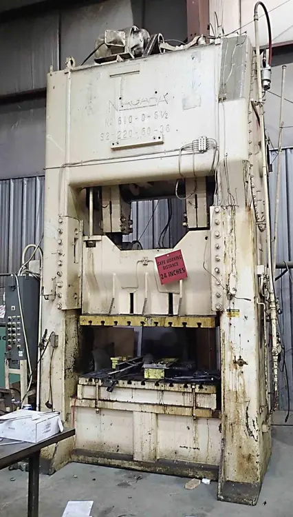 Used 1965 NIAGARA S2-220-60-36 Straight Side Presses Ohio US | Revelation Machinery #403211