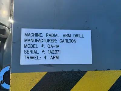 Used CARLTON QA1A Radial Drills Ohio US | HGR 24 #1419550