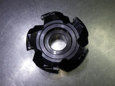 Kyocera 100mm Indexable Facemill 1.25" Arbor MFSE45100R-5T (LOC3016A)