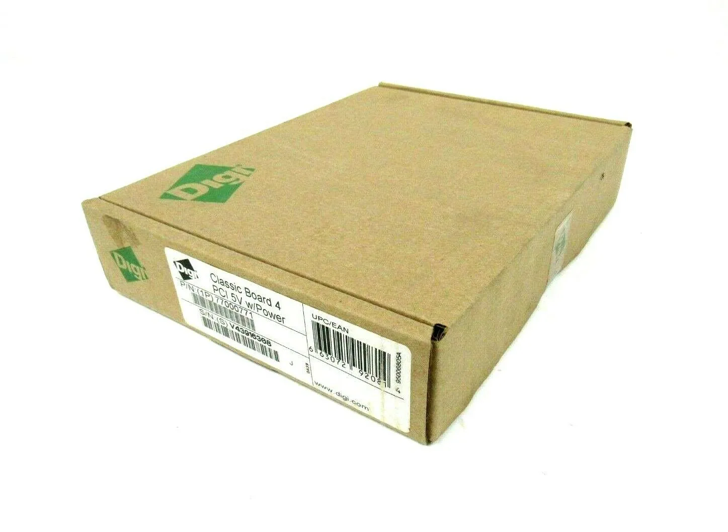 NEW SEALED DIGI 77000771 CLASSIC BOARD 4 PCI 5V W/POWER