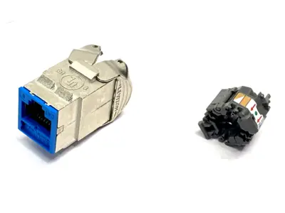 61SJK-RL6 | Leviton  ATLAS-X1 Blue Cat 6 Shielded QUICKPORT Jack - New Other
