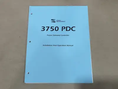 NEW POWER MEASUREMENT LTD 3750 PDC