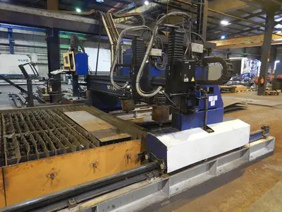 USED MESSER GRIESHEIM 21 000 X 3000 MM (2X PLASMA)