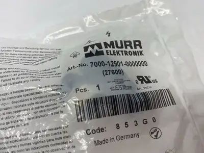 New | in-Stock Murrelektronik Wireable M12 female 0° A-cod. screw Connector Terminal Blocks Michigan US | Maverick Industrial Sales #1392859