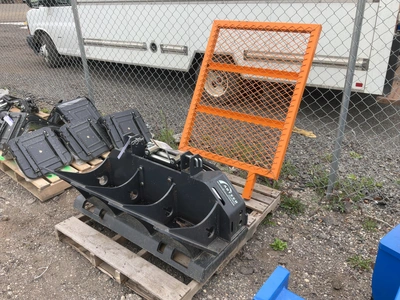 Used ARTEER SS-1500G HEAVY DUTY HYDRAULIC WINCH SKID STEER ATTACHMENT Winches Michigan US | Miedema Asset Management Group #1579257