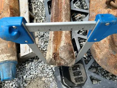 Used AFTERMARKET 6” D X 33-1/2" L STEEL CHISEL BIT FOR CABLE TOOL Drills Pennsylvania US | East West Machinery & Drilling #1417430