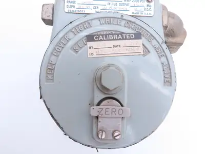 General Electric 50-555 Differential Pressure Transmitter MWP 2000PSI 52.5VCD